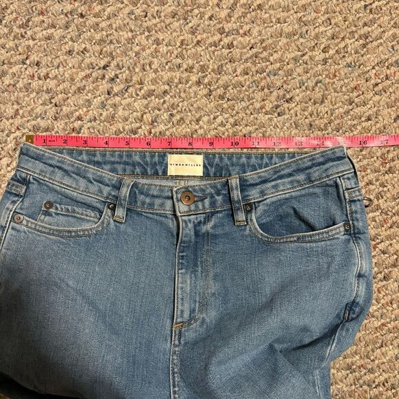 Simon Miller Slim Boot Jeans Blue Medium Wash Size 30 - Picture 11 of 15